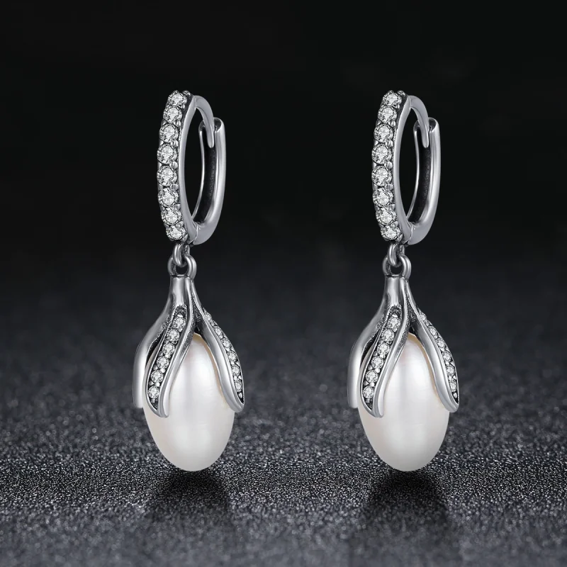 (afbeelding voor) Pandora Style Mimosa Knop Oorknopjes - SCE259 - Bekijken 2