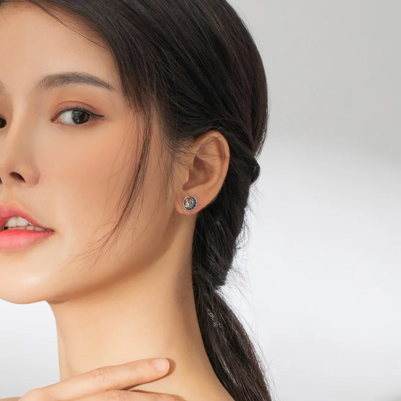 (afbeelding voor) Pandora Style Monn Kitty Oorknopjes - SCE880 - Bekijken 6