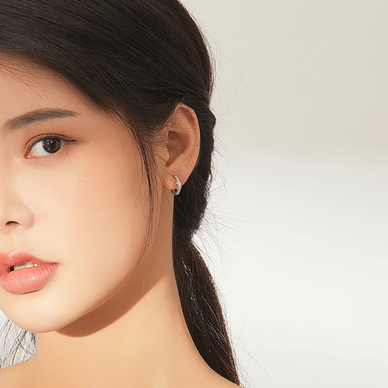 (afbeelding voor) Pandora Style Oneindigheidssymbool Oorringen - SCE872 - Bekijken 6