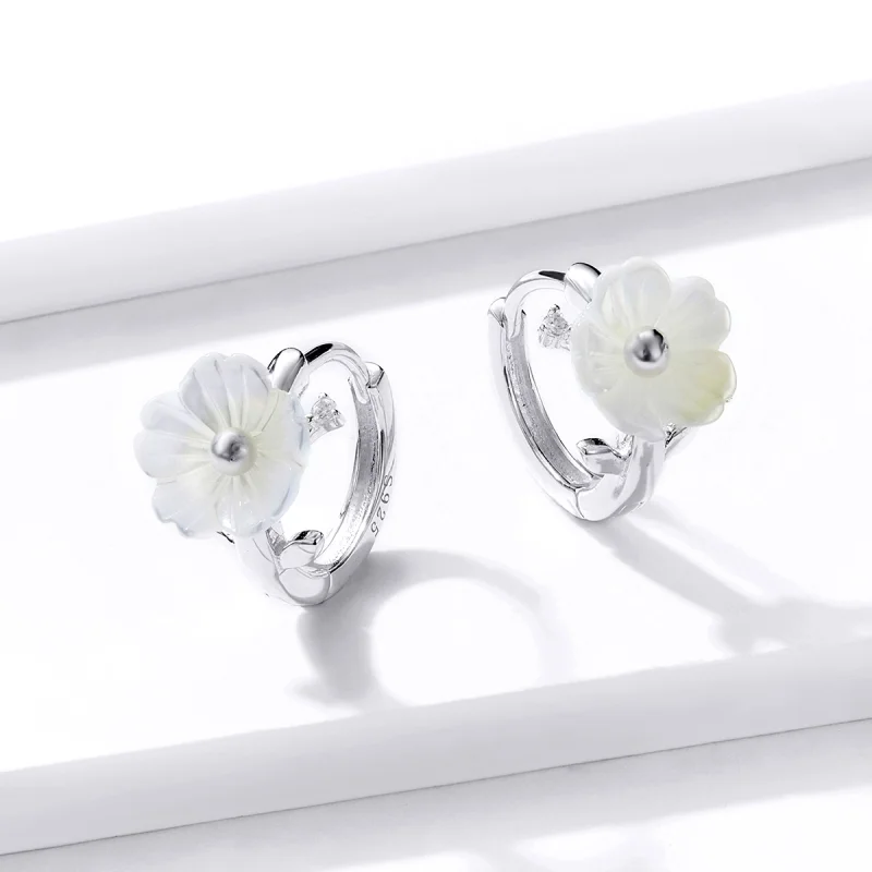 (afbeelding voor) Pandora Style Pure bloemen Oorringen - BSE321 - Bekijken 3