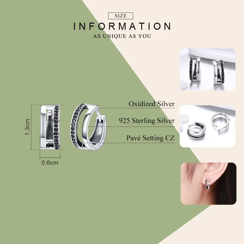 (afbeelding voor) Pandora Style Pure liefde Oorringen - SCE444 - Bekijken 3