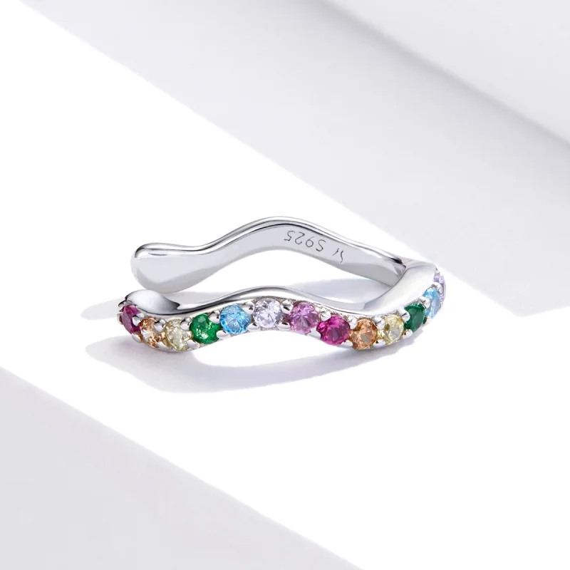 (afbeelding voor) Pandora Style Regenboog Oorclip - SCE894 - Bekijken 3