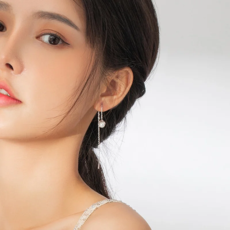 (afbeelding voor) Pandora Style Rijg pure bloemen Oorhangers - BSE373 - Bekijken 7