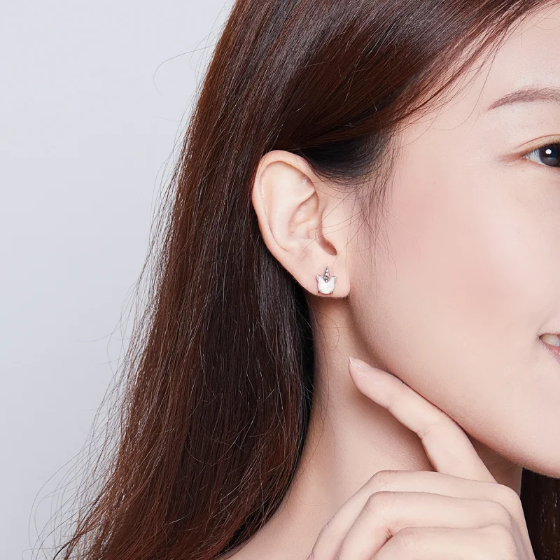 (afbeelding voor) Pandora Style Schattige Eenhoorn Oorknopjes - SCE737 - Bekijken 7