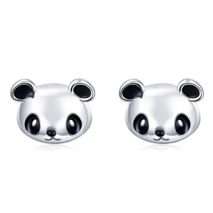 Pandora Style Schattige Panda Oorknopjes - SCE386 (afbeelding voor) Pandora Style Schattige Panda Oorknopjes - SCE386