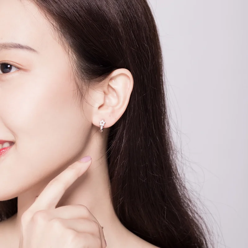 (afbeelding voor) Pandora Style Sterrenlicht Oorringen - BSE172 - Bekijken 6