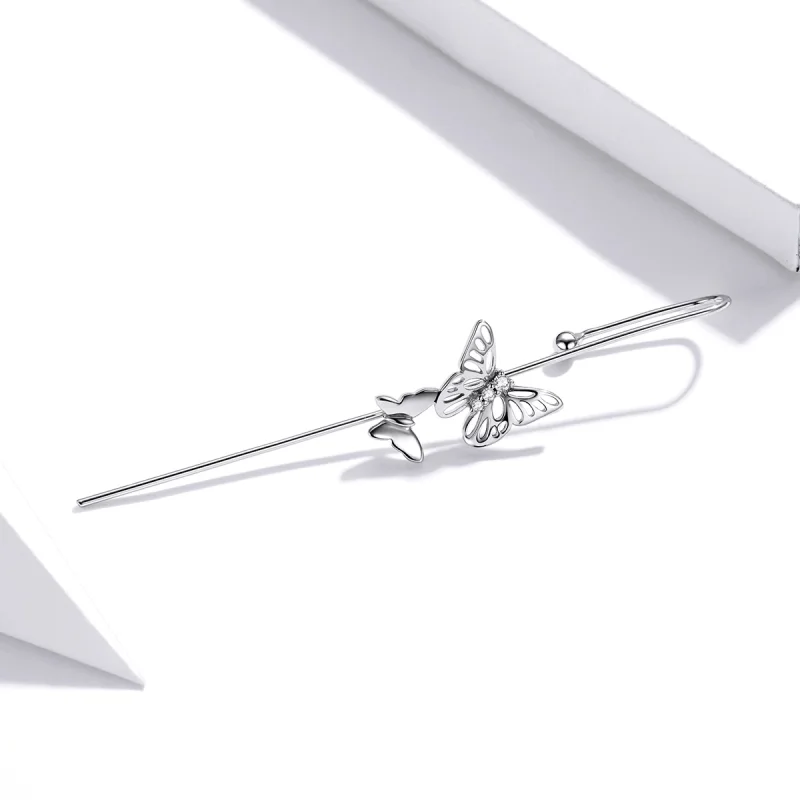 (afbeelding voor) Pandora Style Stijlvolle oornaalden Oorhangers - SCE1132 - Bekijken 3