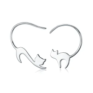 Pandora Style Stoute Kitten Oorknopjes - SCE073 (afbeelding voor) Pandora Style Stoute Kitten Oorknopjes - SCE073