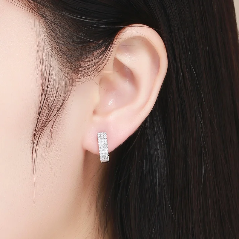 (afbeelding voor) Pandora Style Stralende tijd Oorringen - SCE560 - Bekijken 5