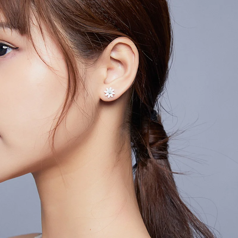 (afbeelding voor) Pandora Style Tuin Elfen Oorknopjes - SCE917 - Bekijken 7