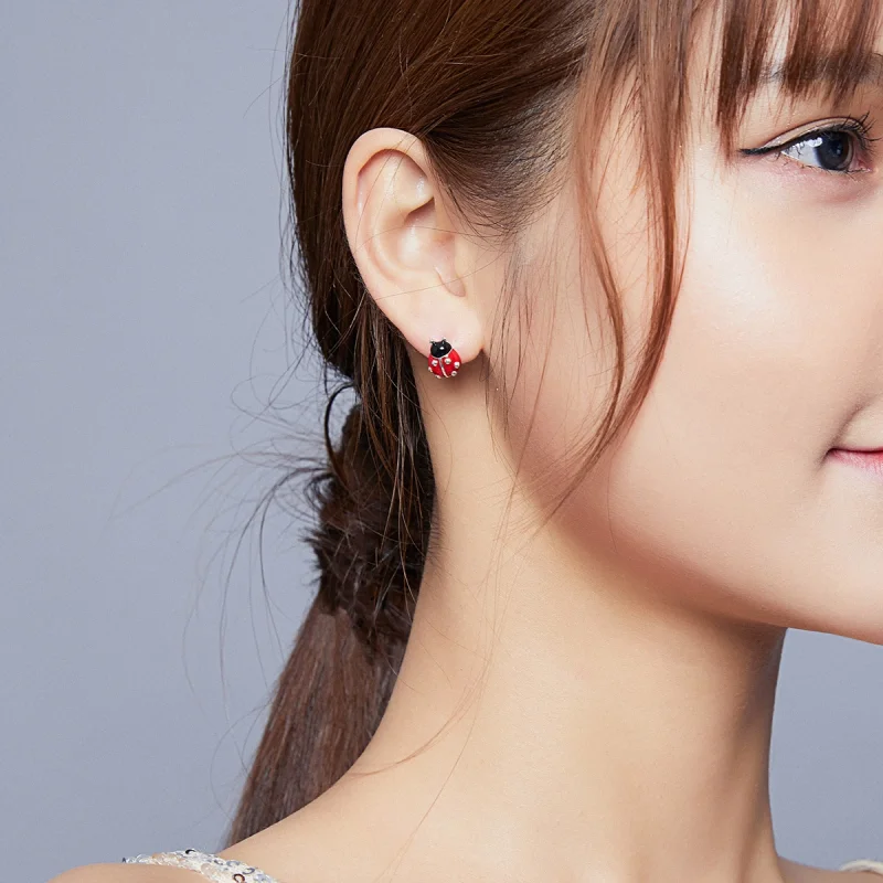 (afbeelding voor) Pandora Style Tuin Elfen Oorknopjes - SCE917 - Bekijken 8