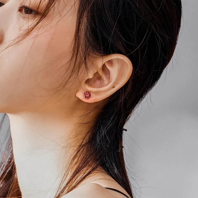 (afbeelding voor) Pandora Style Tussenstuk Oorknopjes - BSE166-RD - Bekijken 6