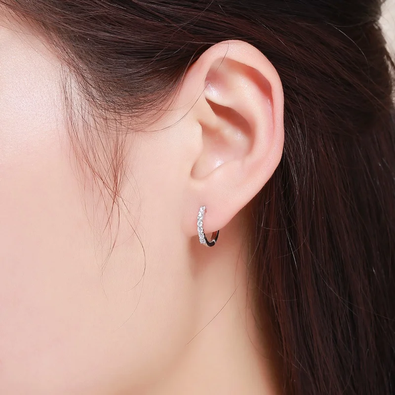 (afbeelding voor) Pandora Style Verklaring van Genade Oorringen - SCE351-1H - Bekijken 3