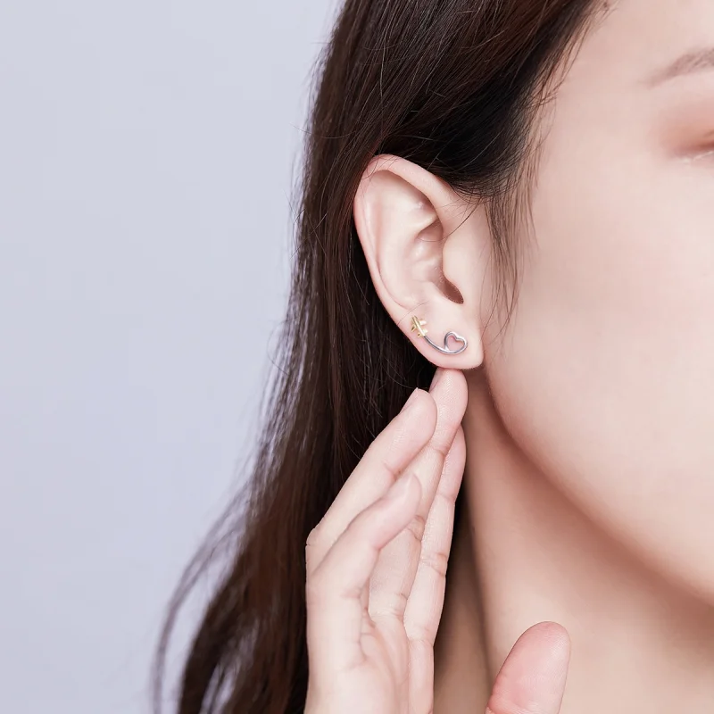 (afbeelding voor) Pandora Style Vlieg naar de liefde Oorknopjes - SCE632 - Bekijken 7