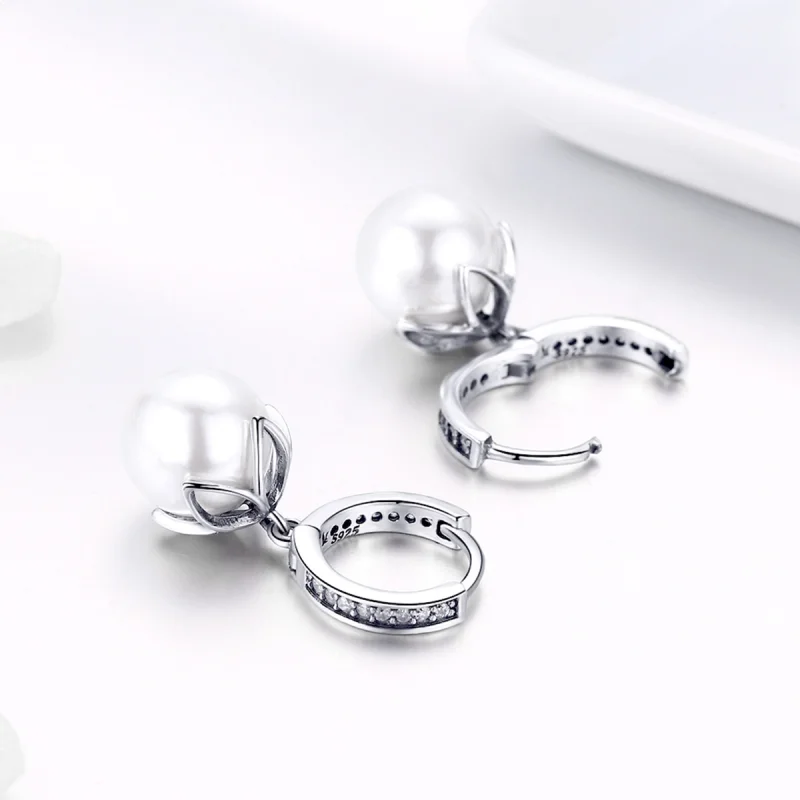 (afbeelding voor) Pandora Style zachte liefde Oorhangers - SCE482 - Bekijken 4