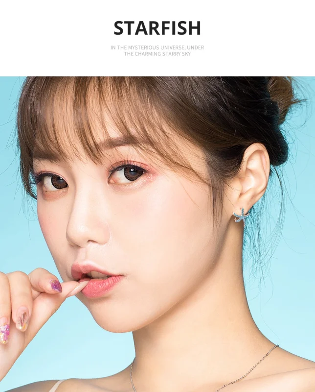 (afbeelding voor) Pandora Style Zeester Oorknopjes - BSE136 - Bekijken 7