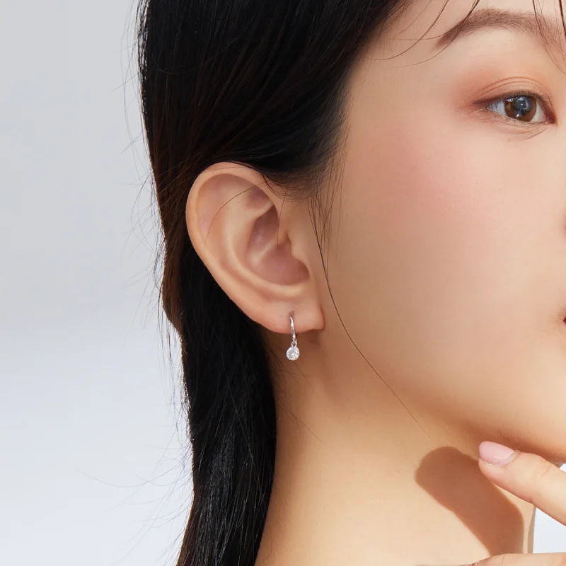 (afbeelding voor) Pandora Style Zirkonia Oorhangers - SCE830 - Bekijken 5