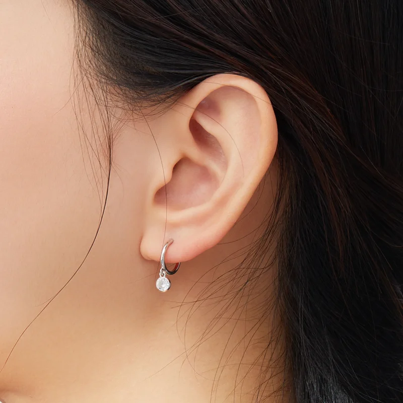 (afbeelding voor) Pandora Style Zirkonia Oorhangers - SCE830 - Bekijken 7