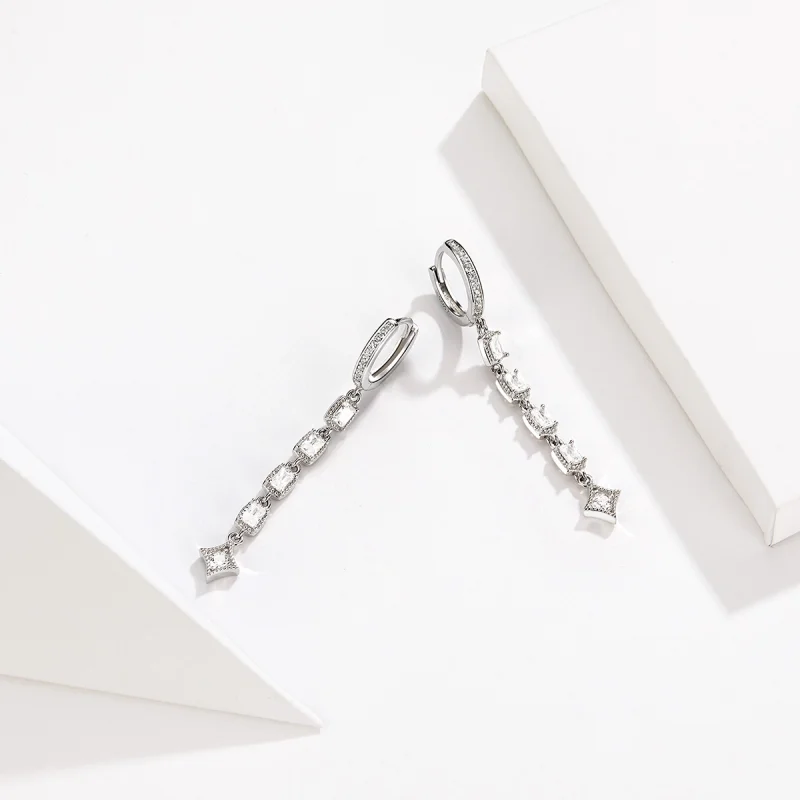 (afbeelding voor) Pandora Style Ziron Liefde Oorhangers - SCE583 - Bekijken 5