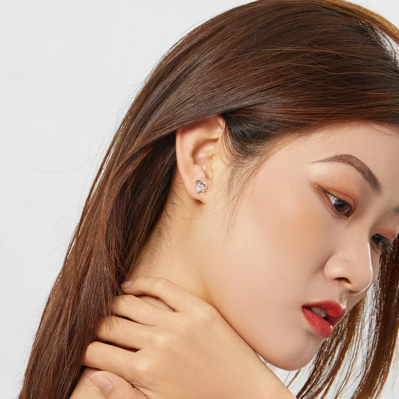 (afbeelding voor) Pandora Style Zorgzame hondenpoot Oorknopjes - SCE654-PK - Bekijken 8