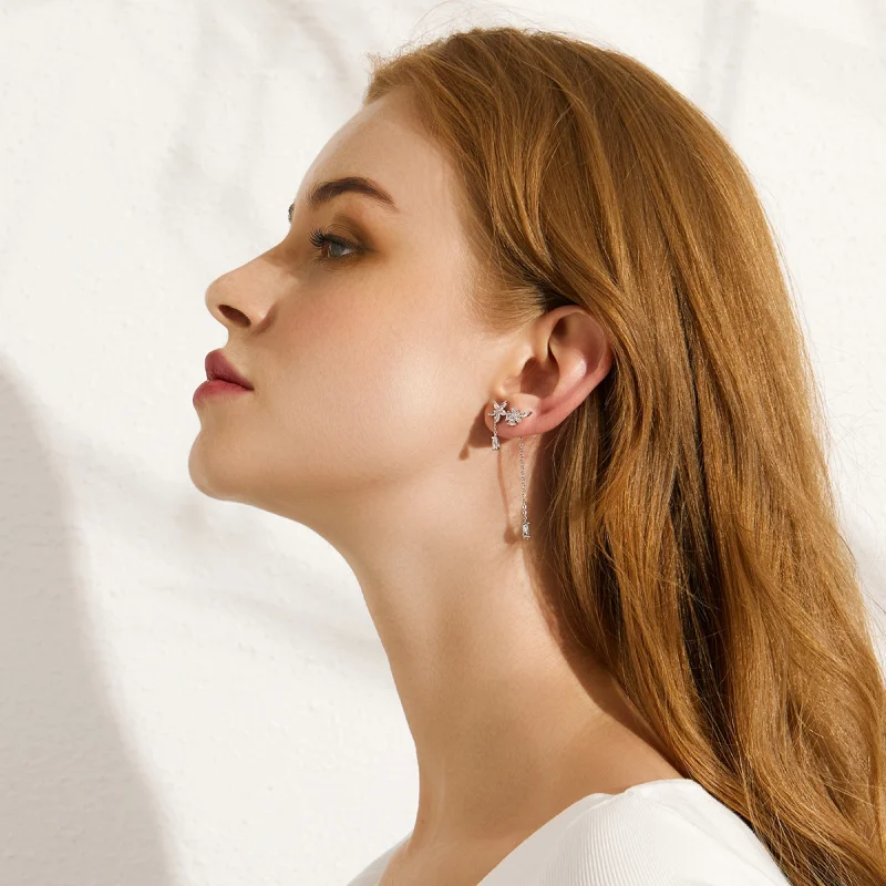 (afbeelding voor) Pandora Style Bloemenliefde Oorhangers - BSE288 - Bekijken 11