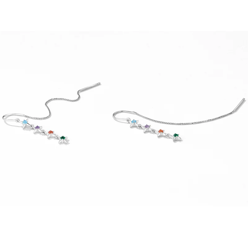 (afbeelding voor) Pandora Style Sterrenkonia Oorhangers - SCE1420 - Bekijken 3