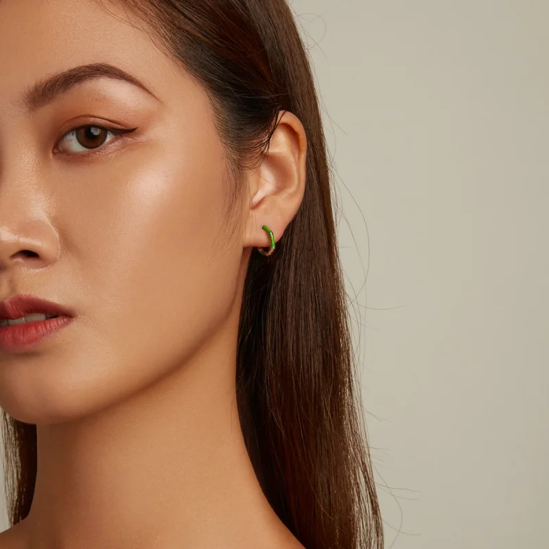 (afbeelding voor) Pandora Style Bamboe Oorbellen - SCE1350 - Bekijken 6