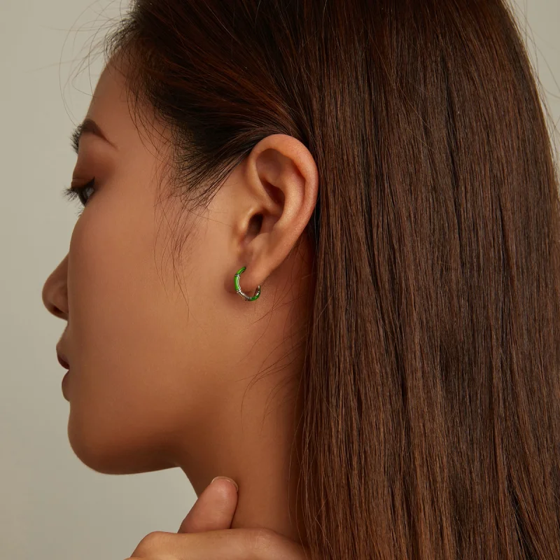 (afbeelding voor) Pandora Style Bamboe Oorbellen - SCE1350 - Bekijken 7