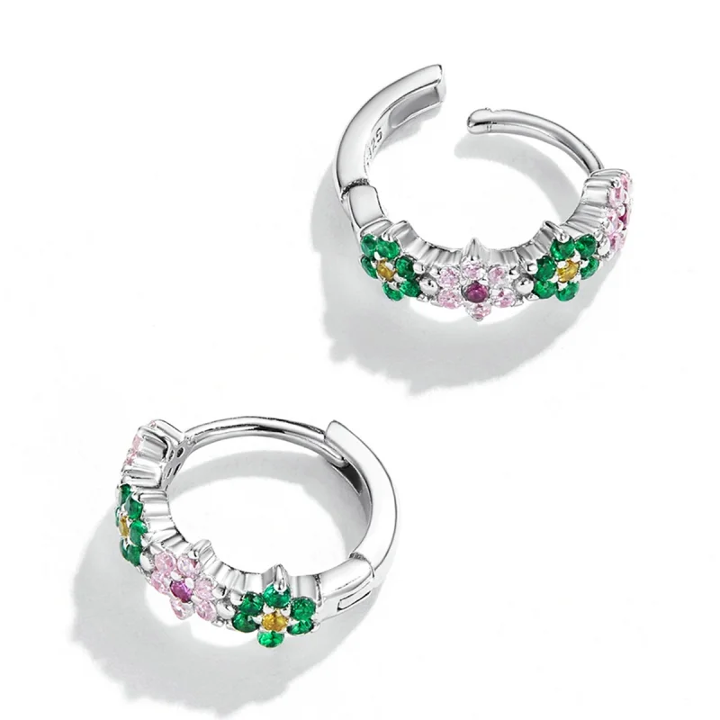 (afbeelding voor) Pandora Style Delicate bloemen Oorbellen - SCE1320 - Bekijken 4