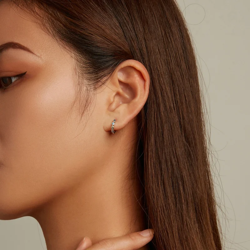 (afbeelding voor) Pandora Style Duivelsoog Oorbellen - SCE1358 - Bekijken 8