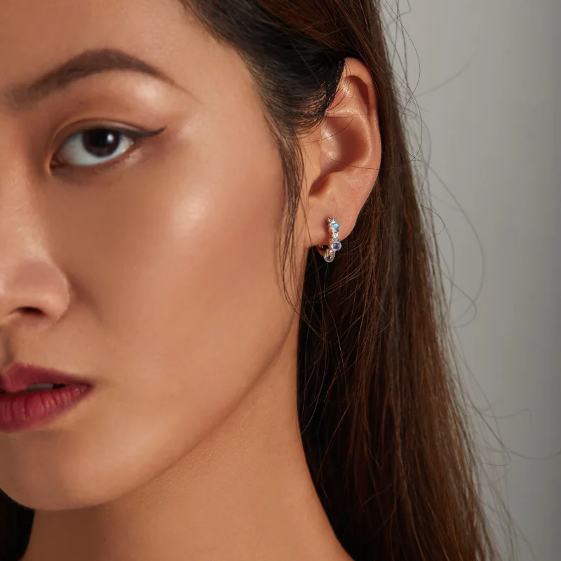 (afbeelding voor) Pandora Style Eenvoudig Oorbellen - BSE532 - Bekijken 6