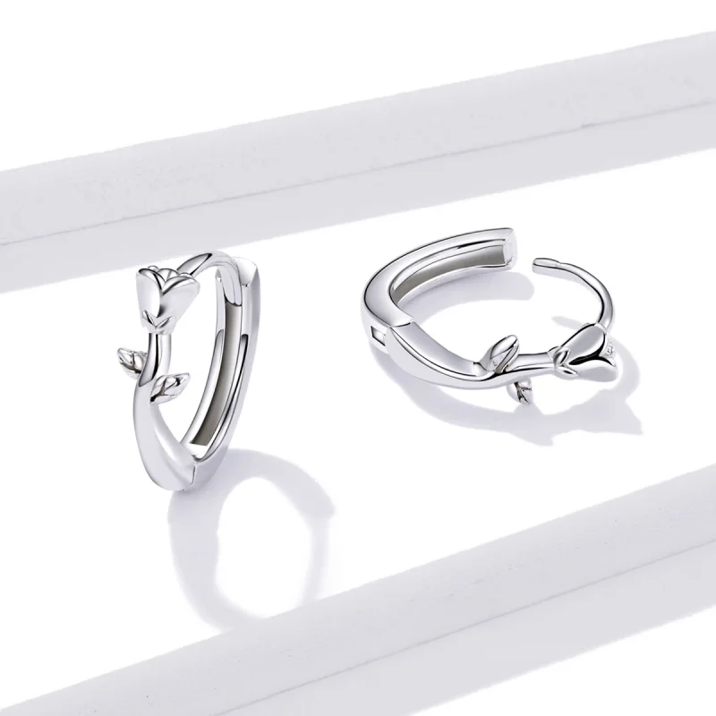 (afbeelding voor) Pandora Style Elegante Roos Oorbellen - BSE442 - Bekijken 2