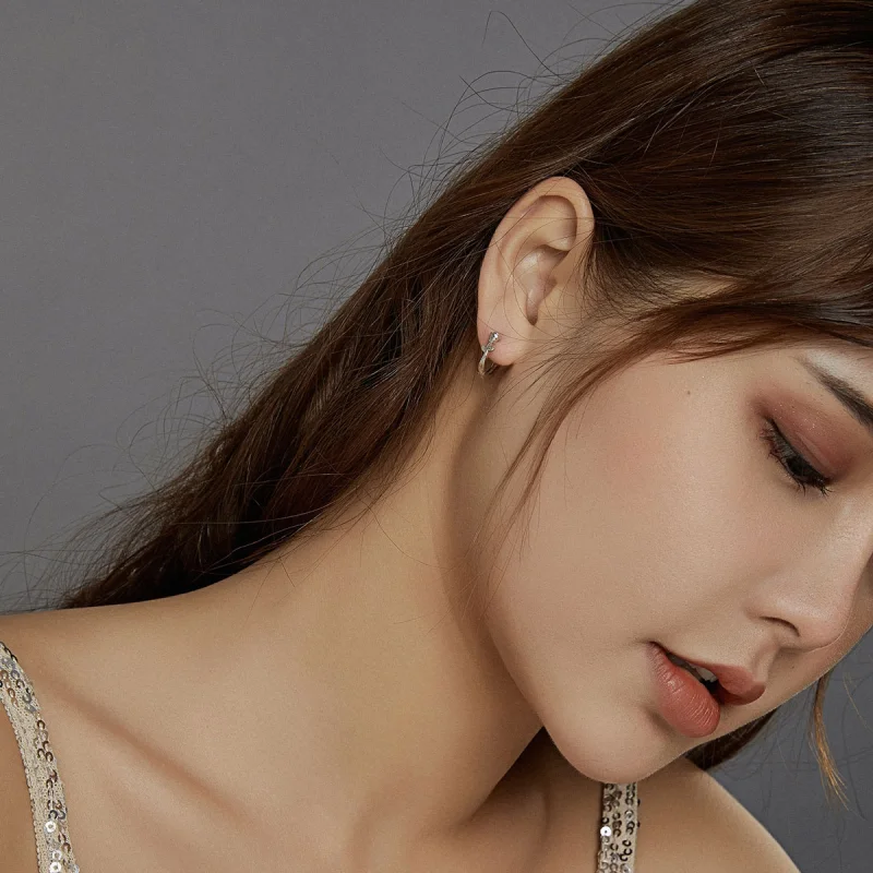 (afbeelding voor) Pandora Style Elegante Roos Oorbellen - BSE442 - Bekijken 8