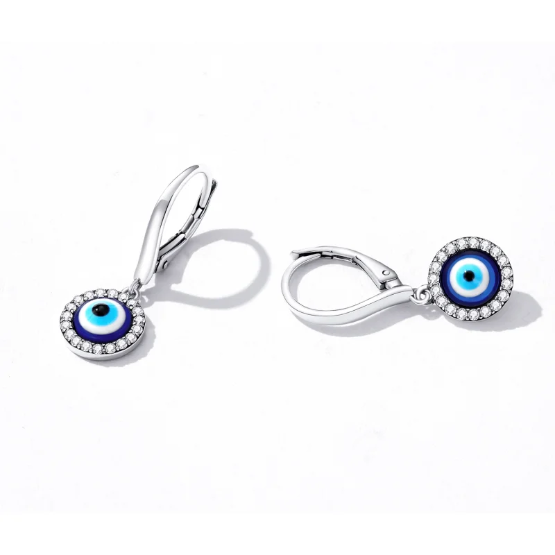 (afbeelding voor) Pandora Style Hars Devil Eye Oorbellen - BSE638 - Bekijken 2