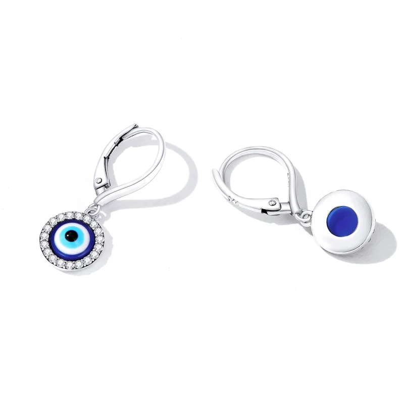 (afbeelding voor) Pandora Style Hars Devil Eye Oorbellen - BSE638 - Bekijken 4