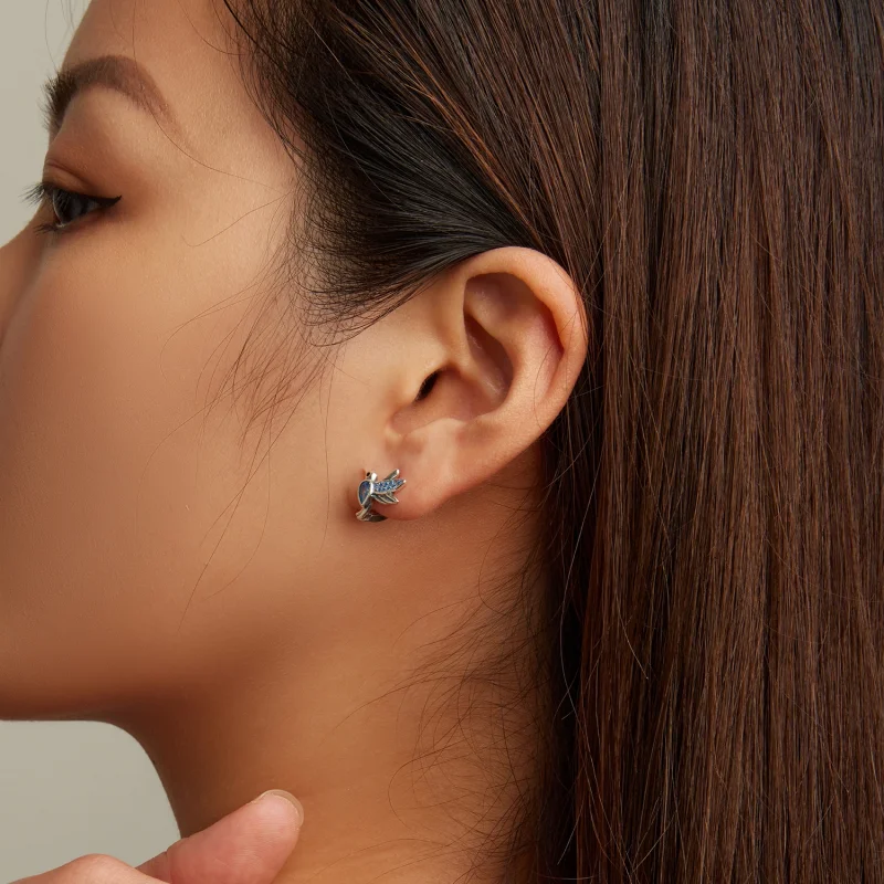 (afbeelding voor) Pandora Style Kolibrie Oorbellen - SCE1503 - Bekijken 7