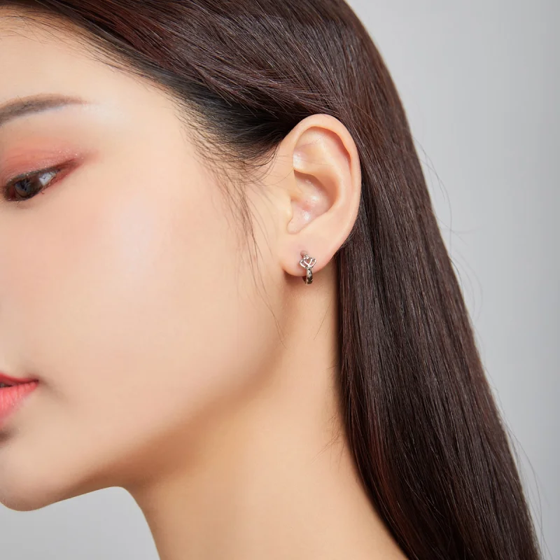 (afbeelding voor) Pandora Style Kroon Oorbellen - SCE1040 - Bekijken 6