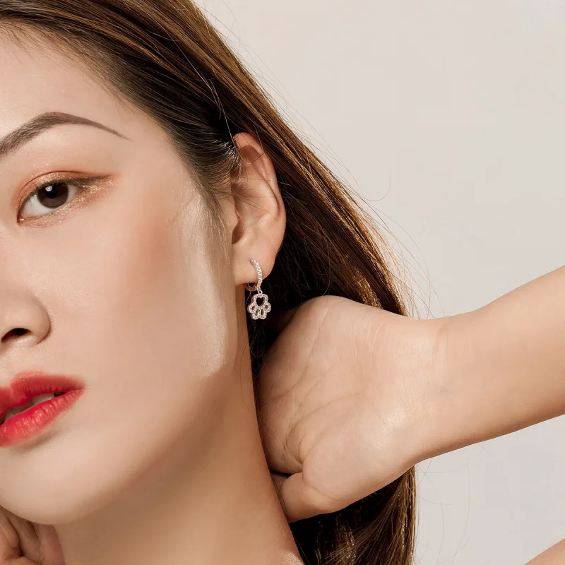 (afbeelding voor) Pandora Style Pet Impressum Oorbellen - SCE771 - Bekijken 5