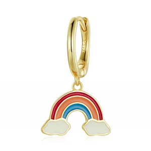 (afbeelding voor) Pandora Style Pop Regenboog Oorbellen - SCE1238