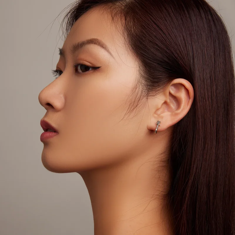 (afbeelding voor) Pandora Style Rozen Oorbellen - BSE716 - Bekijken 6