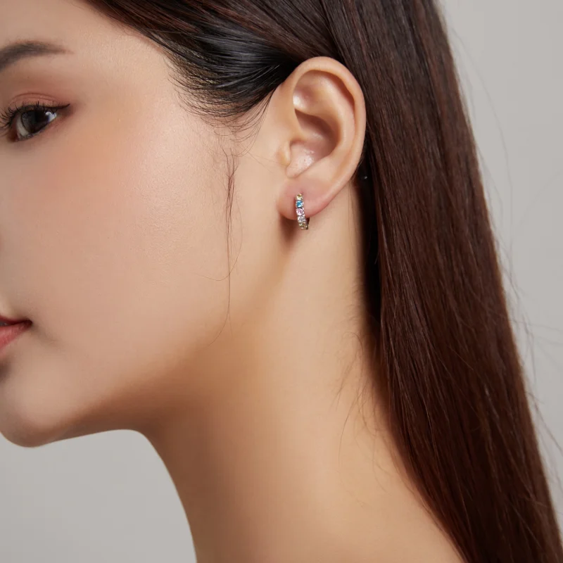 (afbeelding voor) Pandora Style Schijnen Oorbellen - SCE1166-A - Bekijken 6