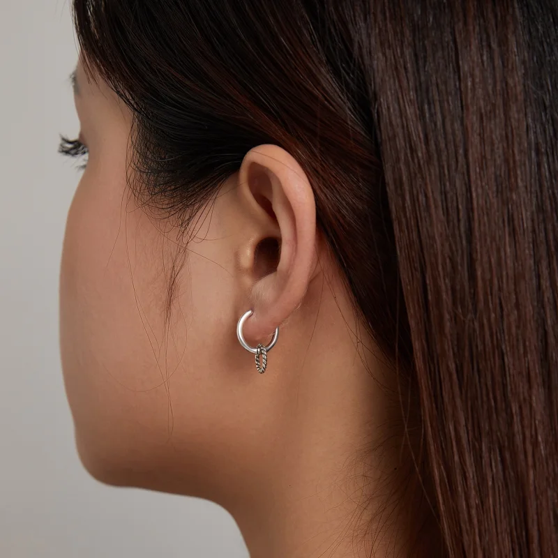 (afbeelding voor) Pandora Style Shuanghuan Oorbellen - SCE1199 - Bekijken 7