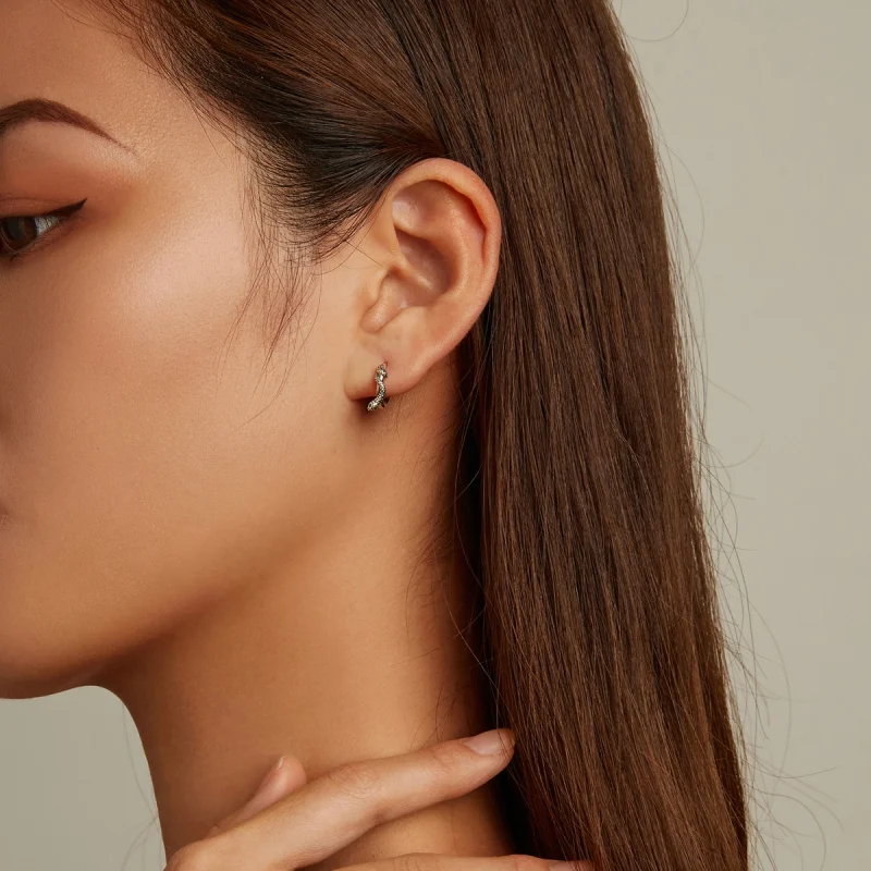 (afbeelding voor) Pandora Style Spirit Slang Oorbellen - SCE1357 - Bekijken 7