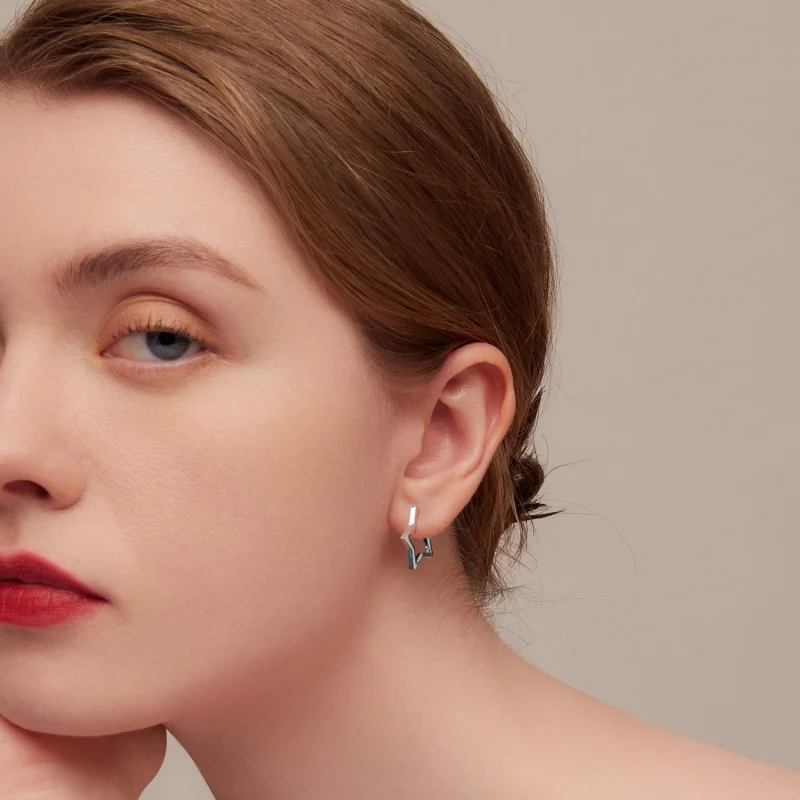 (afbeelding voor) Pandora Style Stervorm Oorbellen - SCE1136 - Bekijken 3