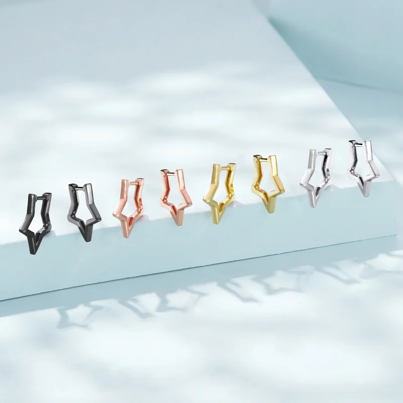 (afbeelding voor) Pandora Style Stervorm Oorbellen - SCE1136 - Bekijken 10