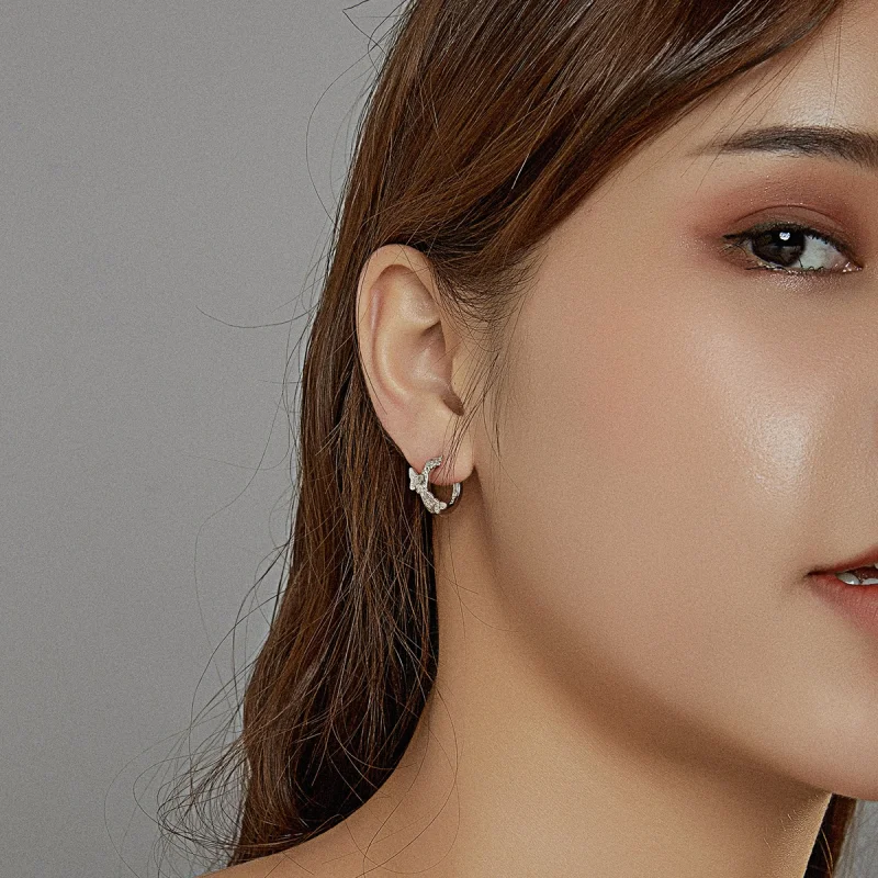 (afbeelding voor) Pandora Style Vliegende vlinders Oorbellen - BSE445 - Bekijken 8