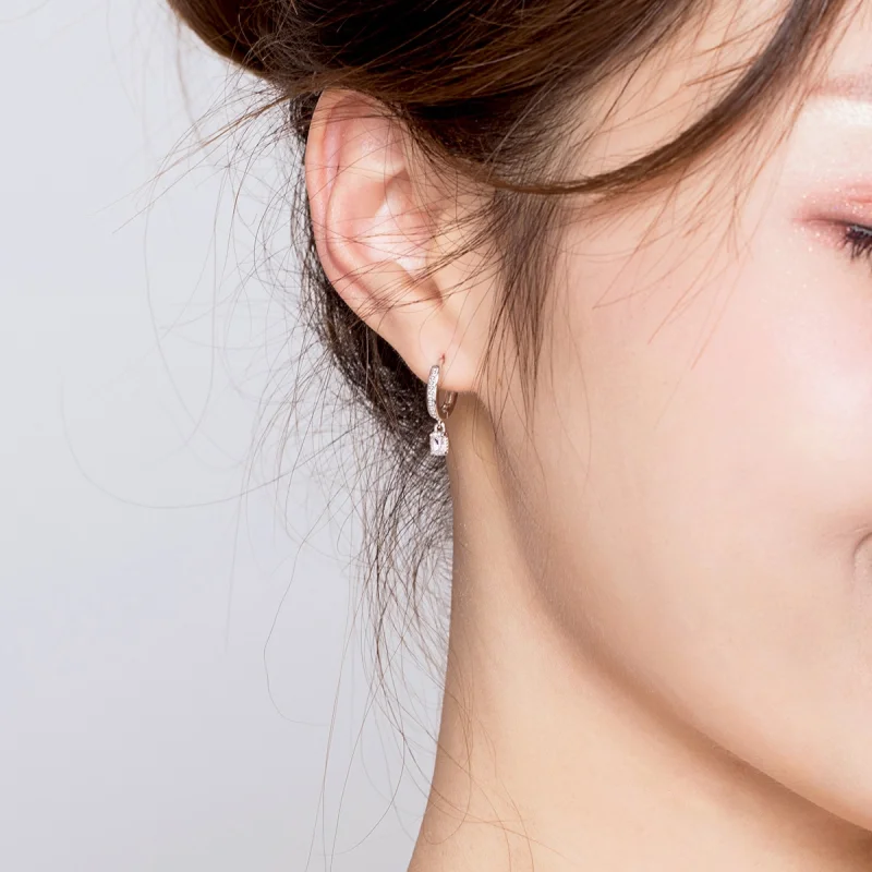 (afbeelding voor) Pandora Style Zirkoon Liefde Oorbellen - BSE157 - Bekijken 5