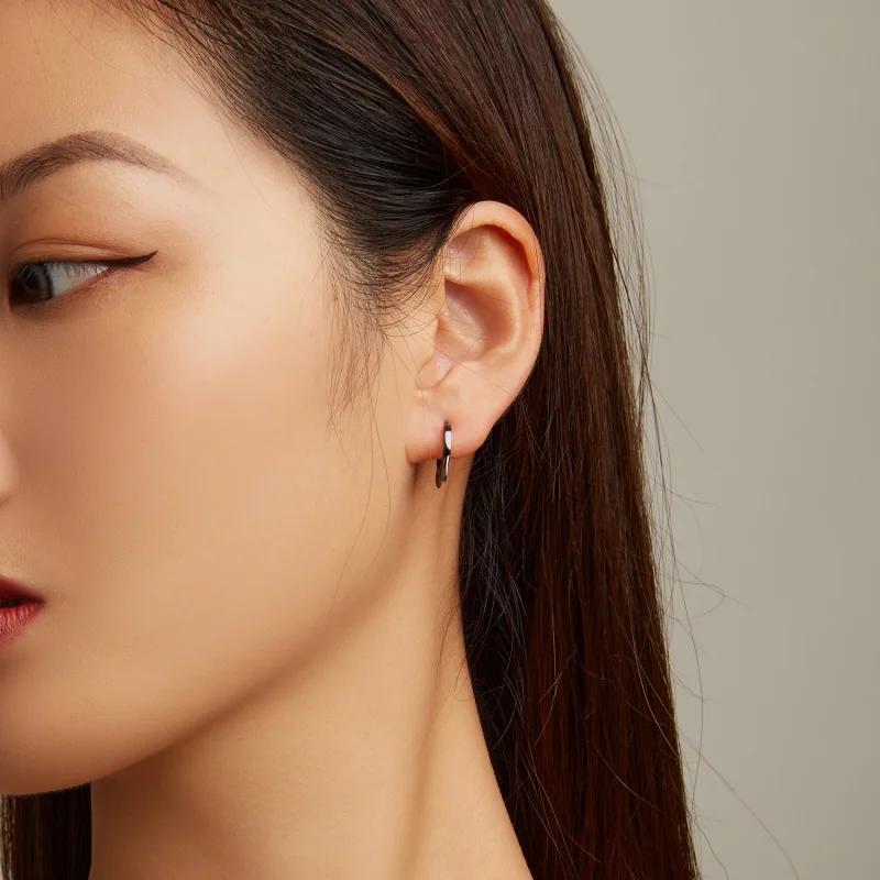 (afbeelding voor) Pandora Style Zwarte kattenoren Oorbellen - SCE1515 - Bekijken 8