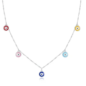 (afbeelding voor) Pandora Style Beschermoog Ketting - SCN463