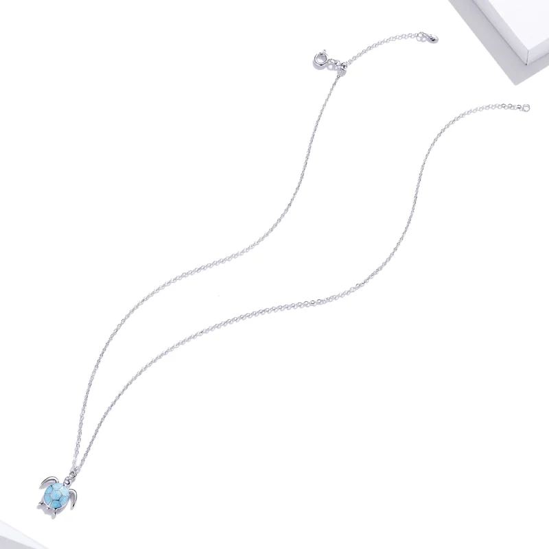 (afbeelding voor) Pandora Style Blauwe schildpad Ketting - SCN446 - Bekijken 5